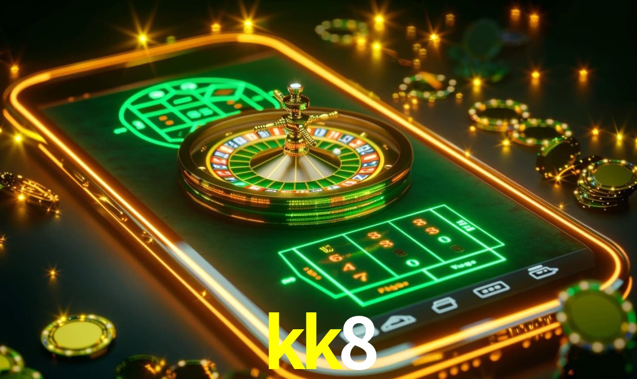 App kk8 no celular